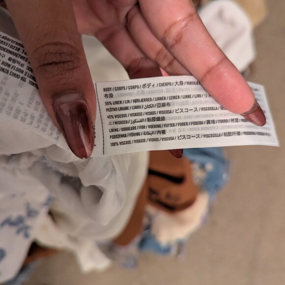 Abercrombie and Fitch Matching Linen Set - Picture 8 of 14